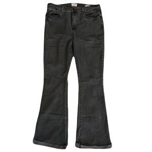 Frame Denim Charcoal Flare Jeans